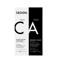 SKOON. DREAM TEAM DUO - Retinin Night 15ml + WOW WOW WONDER Serum